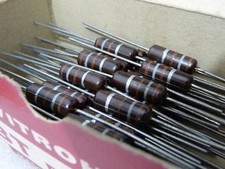 3x Résistance Carbone Vitrohm 22R 1W