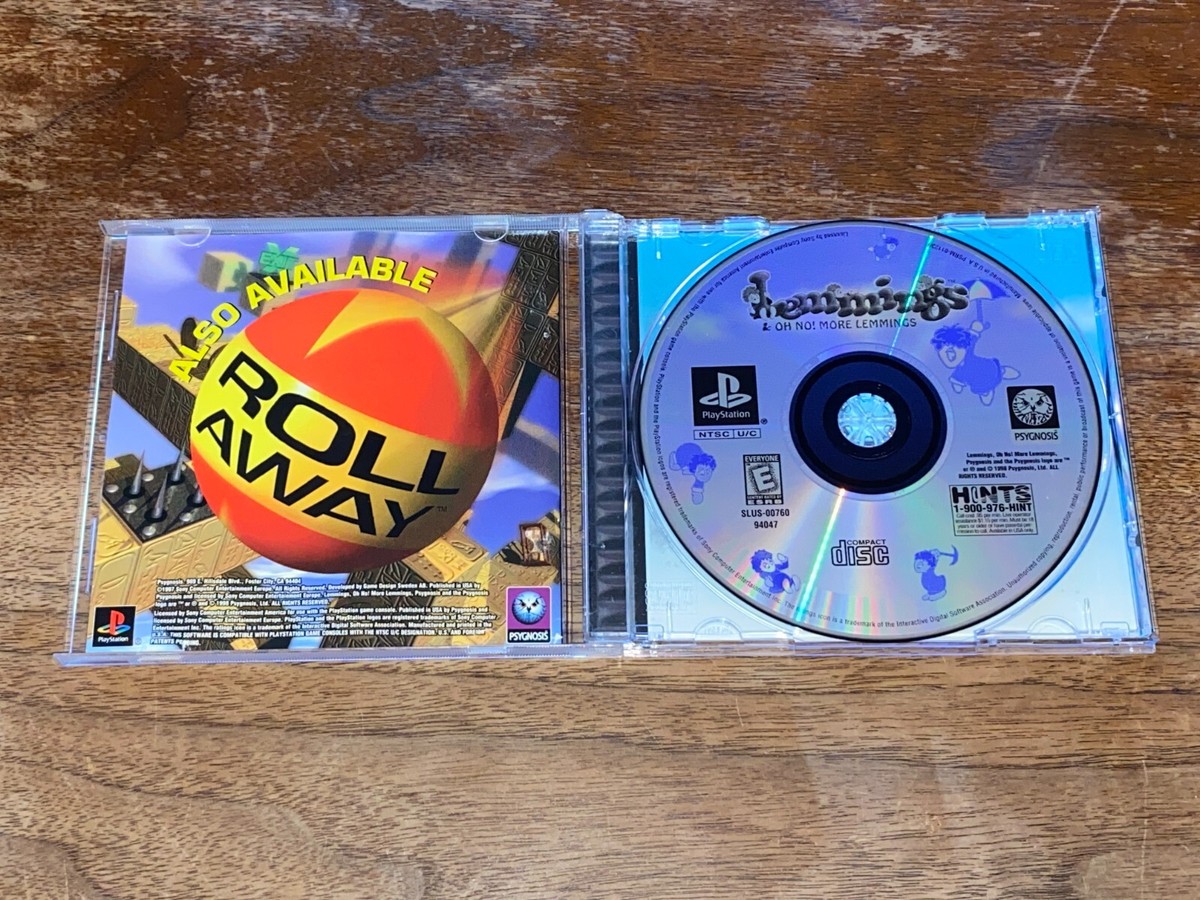 Lemmings Oh No More Lemmings (PlayStation PS1) COMPLETE IN CIB AUTHENTIC