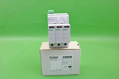 Crabtree 80A 3-polig Überspannungsschutzgerät Typ 2 DC PV CSPD7483-1 (G239/M9)