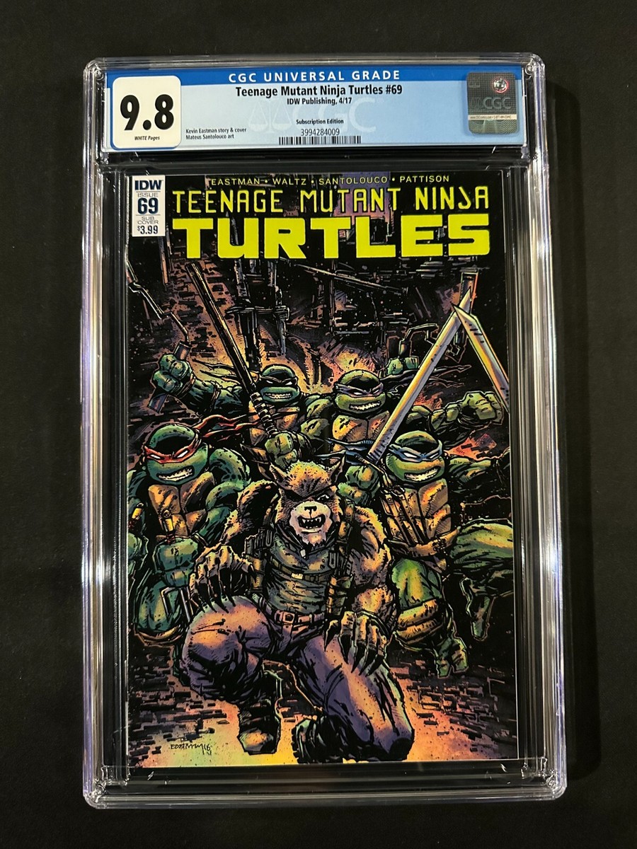 Teenage Mutant Ninja Turtles #69 CGC 9.8 (2017) - Subscription