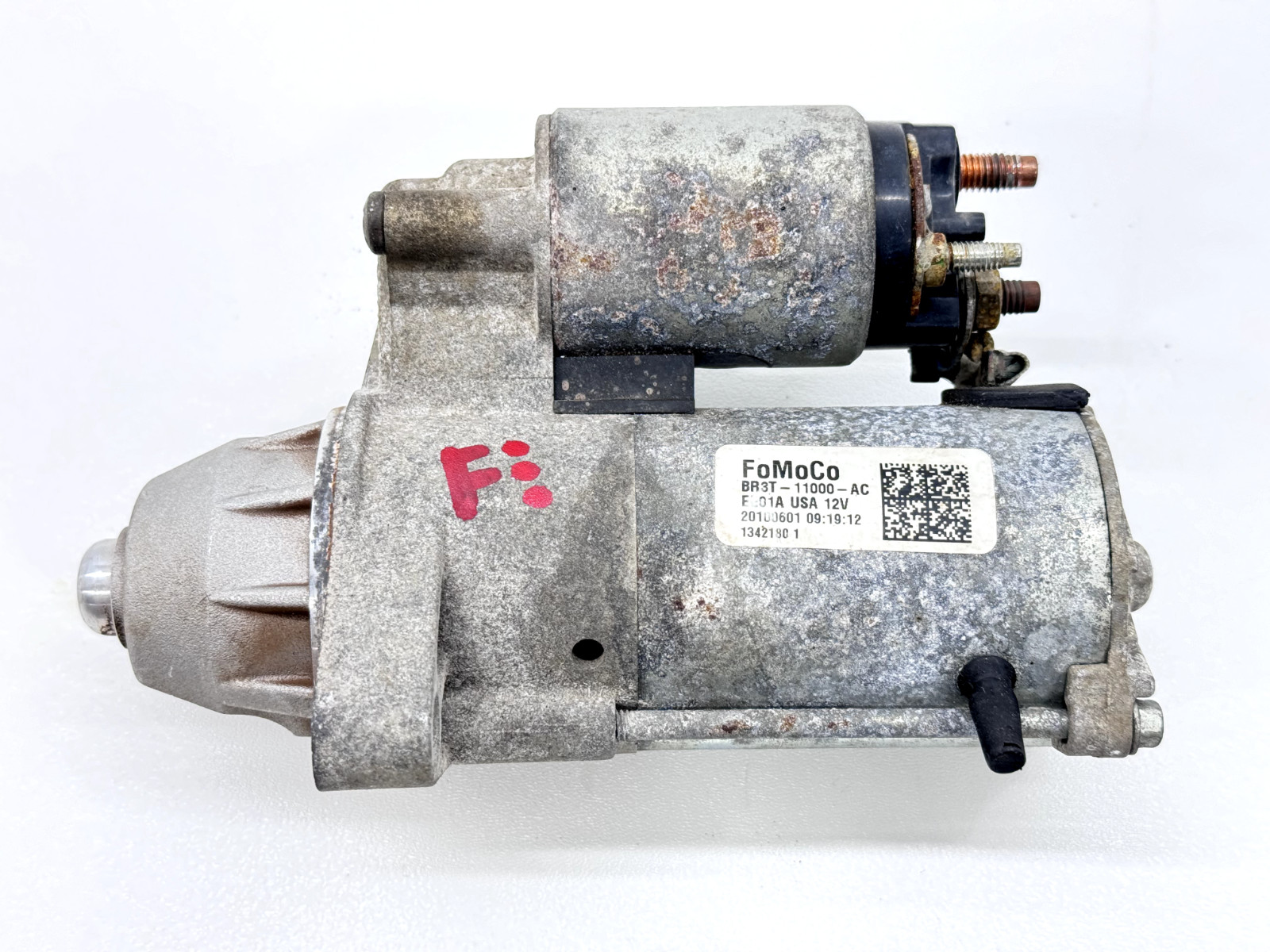 2011-2012 FORD MUSTANG 3.7L V6 ENGINE STARTER MOTOR OEM BR3T-11000-AC