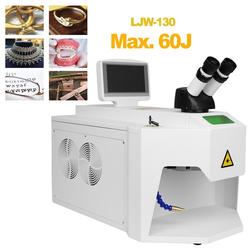 LJW-130 Desktop Jewelry Spot Welder 220V 1 Phase 60J Gold Silver Jewelry Welder - Foto 1 di 11