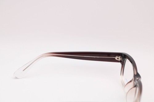 Moderne optische parallele grau verblassen rechteckige Brille Brillengestell 53-20-145 - Bild 5 von 6