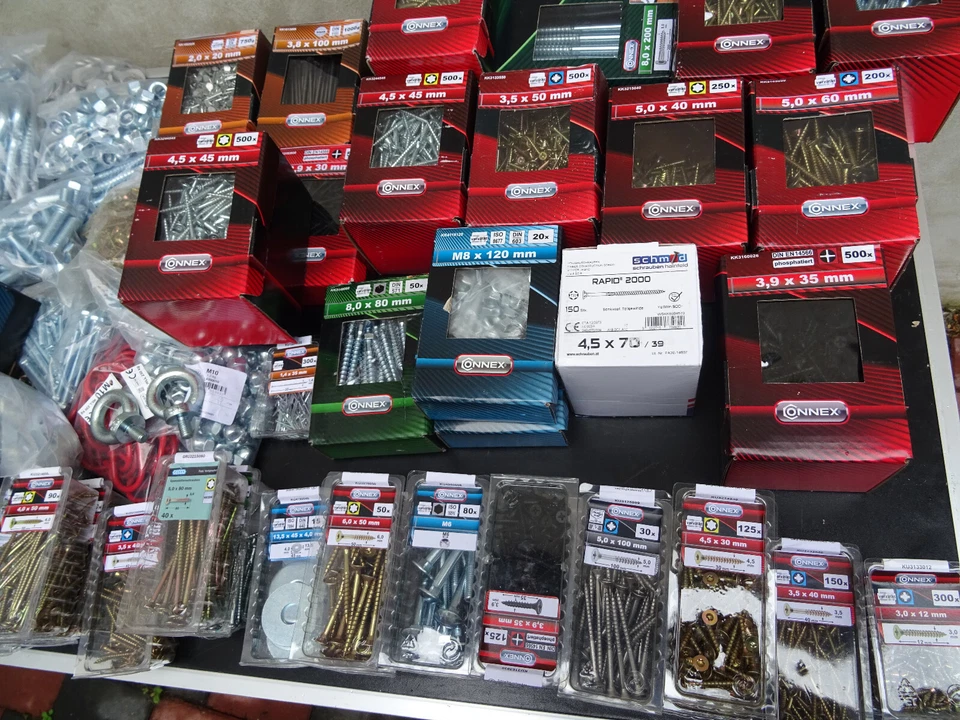 Schrauben Gewindeschrauben,Maschinenschrauben ,Kilopreis  5 Kilo Holzschrauben