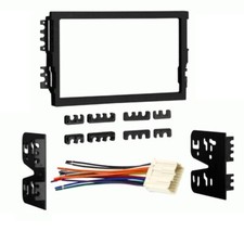 95-7309 Car Stereo Double Din Radio Install Dash Kit  Wires for Select Hyundai