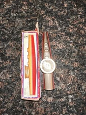 Vintage Kazoo All Metal Classic Design American Woodstock Percussion w/ Box