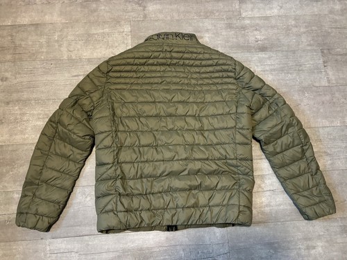 Calvin Klein Men's Black Puffer Jacket Coat Packable, Size L - Picture 7 of 10