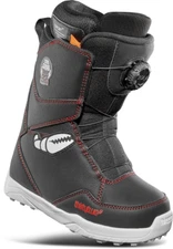 Thirtytwo Lashed BOA Crab Grab Snowboard Boot Child Size 2 Blk/Wht/Red 2024/25'