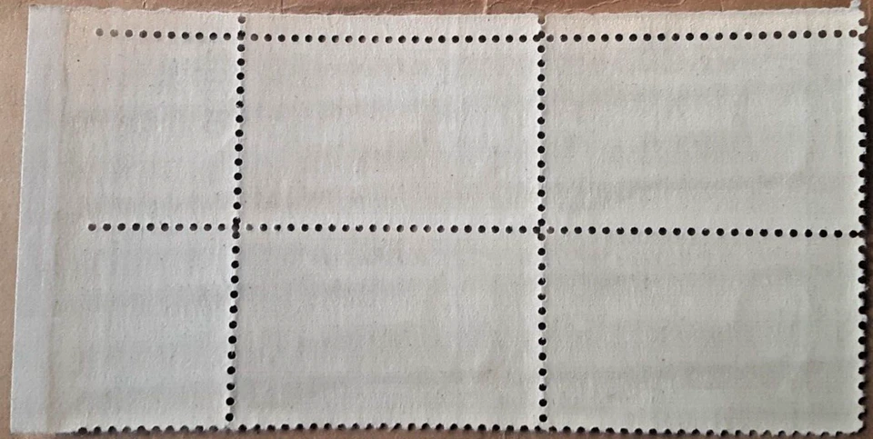 1945 President F.D. Roosevelt- Hyde Park Stamp Plate #23310 Block of 4 Env#1 MNH - Image 2 of 2