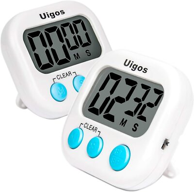 Electronic Memory Timer, 2 pack