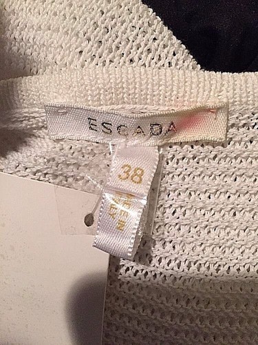NEW Escada Knitted Top Size 38 US Size 8 Made in Italy $250.00 @ Neiman Murcus - Picture 7 of 8