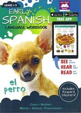 Early Spanish Language Workbook Grade 1-3, el perro - Pamphlet By Bendon - GOOD