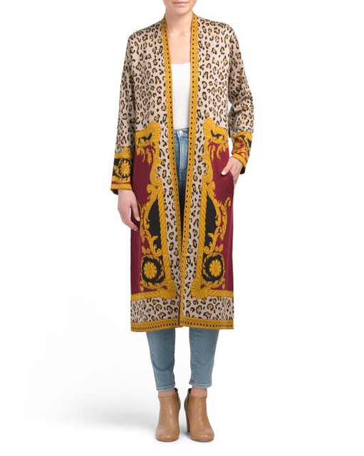 max sport duster cardigan