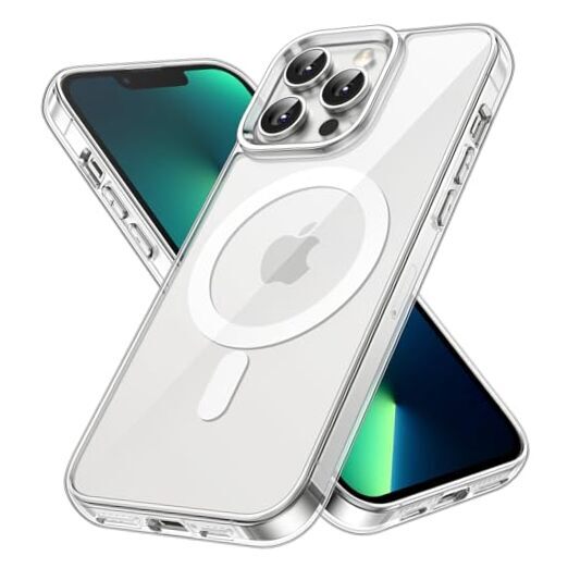 Magnetic Case for iPhone 13 Pro Max 6.7-Inch Compatible with MagSafe Clear