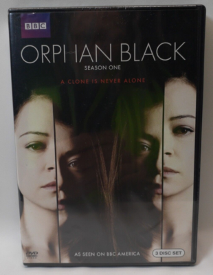Orphan Black: Season One DVD (3 Disc Set) Tatiana Maslany BBC New - Main Image