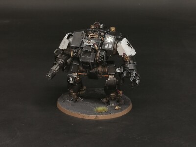 Warhammer 40k Space Marine Redemptor Dreadnought Pro painted Black Templar