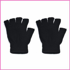 mens gloves without fingertips
