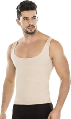 Form Eager Herren Kolumbianische Shapewear, Beige, XL