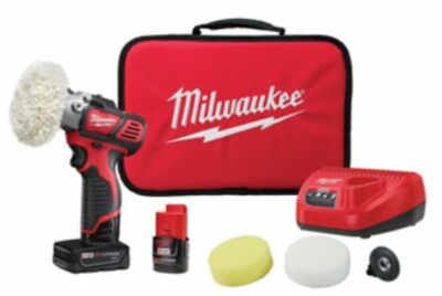 Milwaukee 2438-22X M12 Variable Speed Polisher Sander Kit NEW!