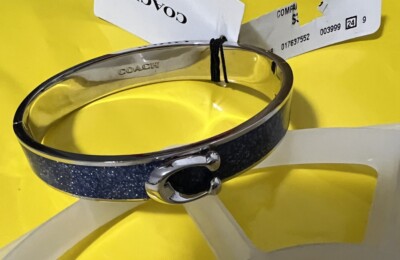 COACH◆Signature Push Hinged Bangle ブレスレット バングル COACH® Outlet | Signature Push Hinged Bangle