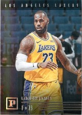 LeBron James 2020-21 Chronicles Basketball Panini Base Card #118 Lakers