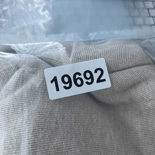 Maglione Ralph Lauren uomo XXL beige 1/4 zip estate pullover a costine felpa grande - Foto 9 di 9