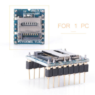 U-Disk Audio Player TF SD Card Voice Module MP3 Sound WTV020-SD-16P New