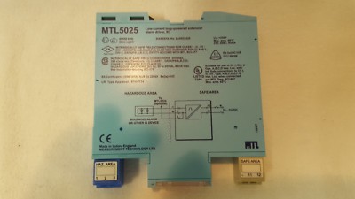 MTL MTL-5025 Low-current loop-powered solenoid / alarm driver, IIC - New