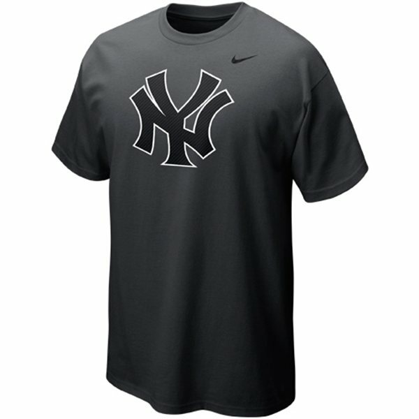 ナイキ メンズ Tシャツ New York Yankees Nike Authentic Collection Legend Performance T-Shirt 半袖 Charcoal New York Yankees Nike 2012 Logo T-Shirt Anthracite Men's Medium
