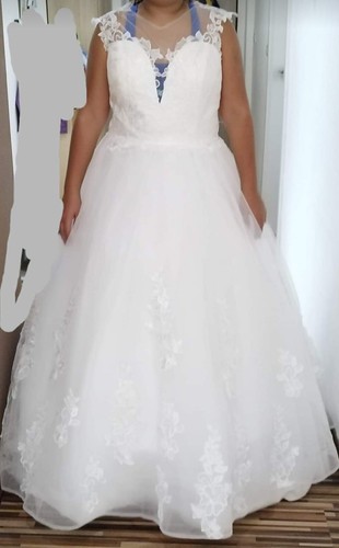 Hochzeitzkleid Gr.42/46 - Bild 2 von 2