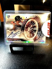 2018 RAFAEL DEVERS TOPPS FINEST AUTOGRAPH ROOKIE #FHA-RD PRISTINE.