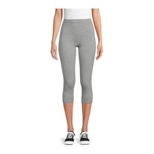 Ladies Juniors Plus Capris Leggings Gray Size 3X  XXXL  21  New