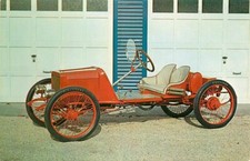 Postcard 1912 Spaeke Cyclecar, Henry Austin Clark Jr Collection, Southampton NY
