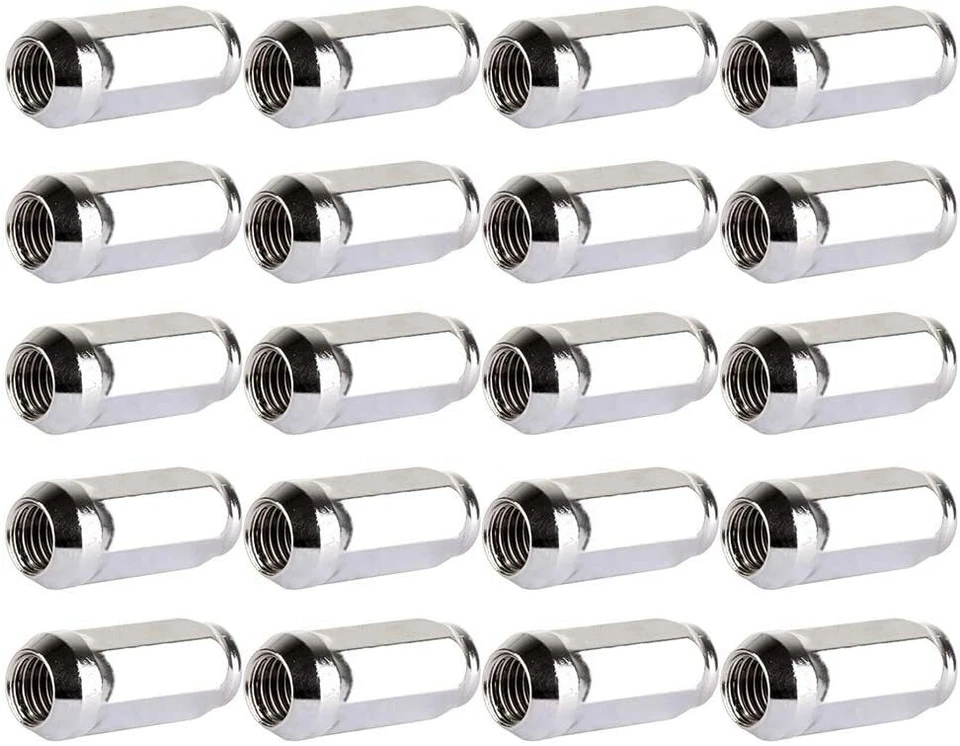 20 tuercas cromadas abultadas bellota 2" pulgadas 1/2x20 Ford Explorer Edge Flex Ranger 1/2 Foto 3 de 4