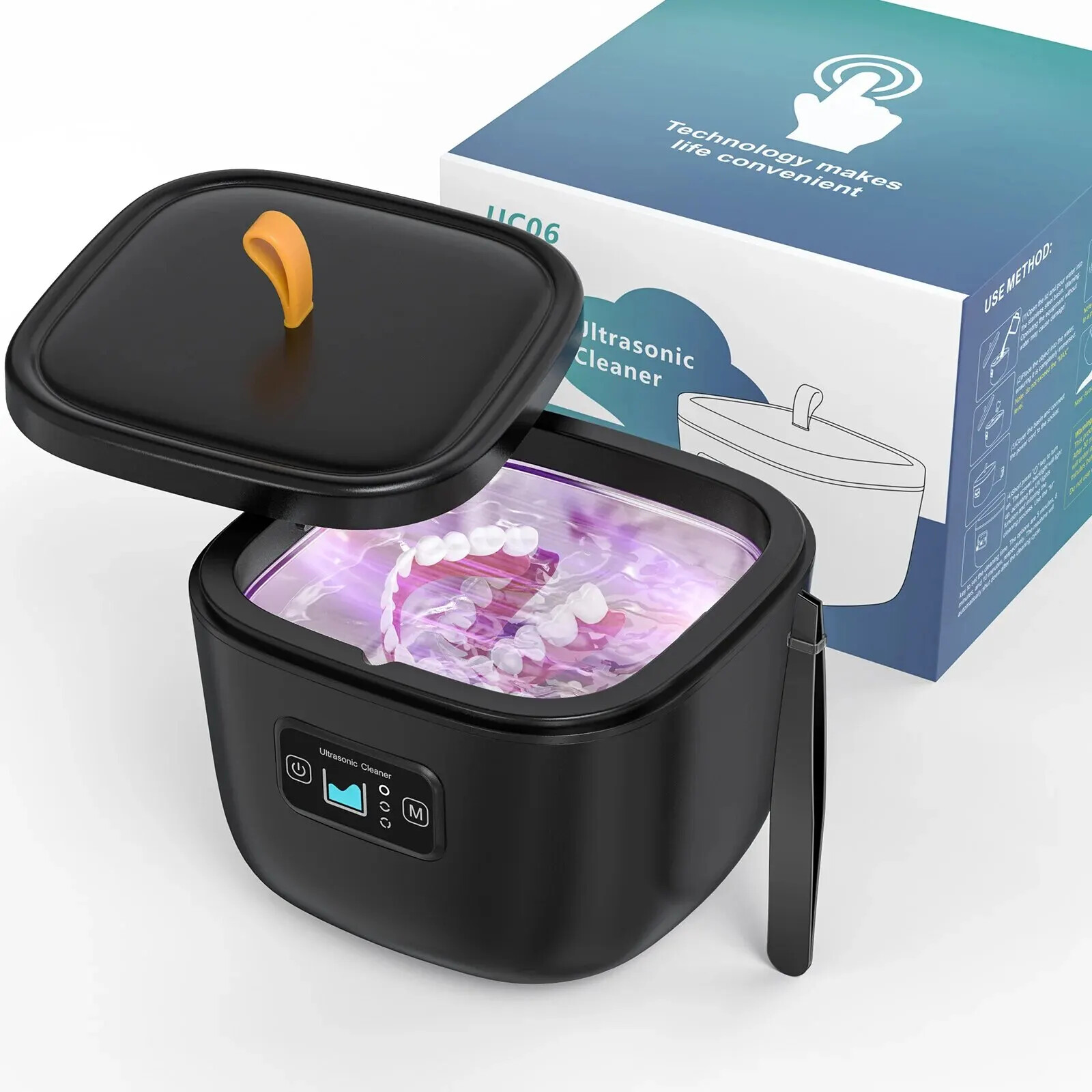 High Frequency 42000Hz Ultrasonic Cleaner for Dentures Jewelry Watches