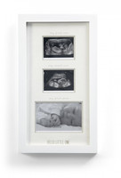 Mamas & Papas Welcome To The World Double Scan Frame (christmas, White) Mamas & Papas Welcome To The World Double Scan Frame (christmas, White)