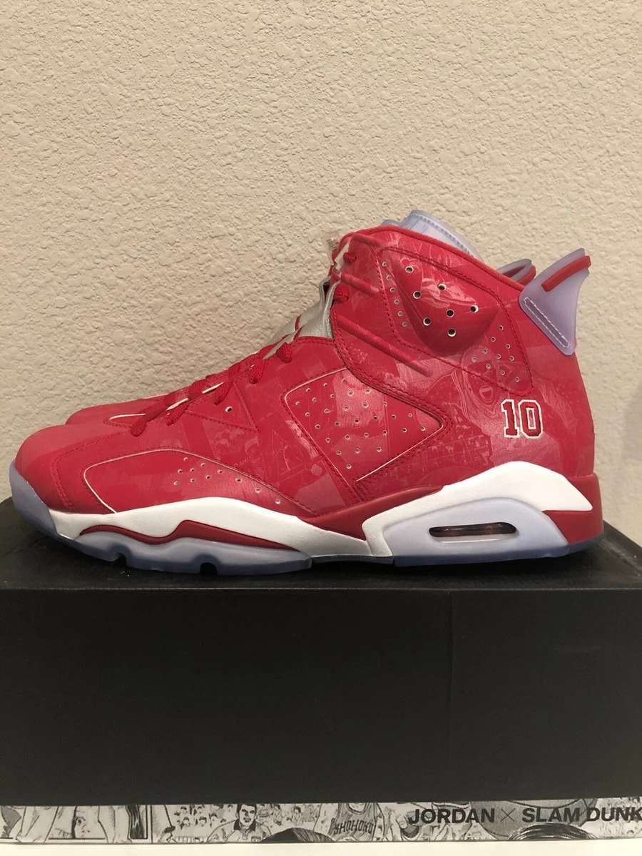 Preços baixos em Jordan 6 Retro x Slam Dunk Varsity Red 2014 | eBay