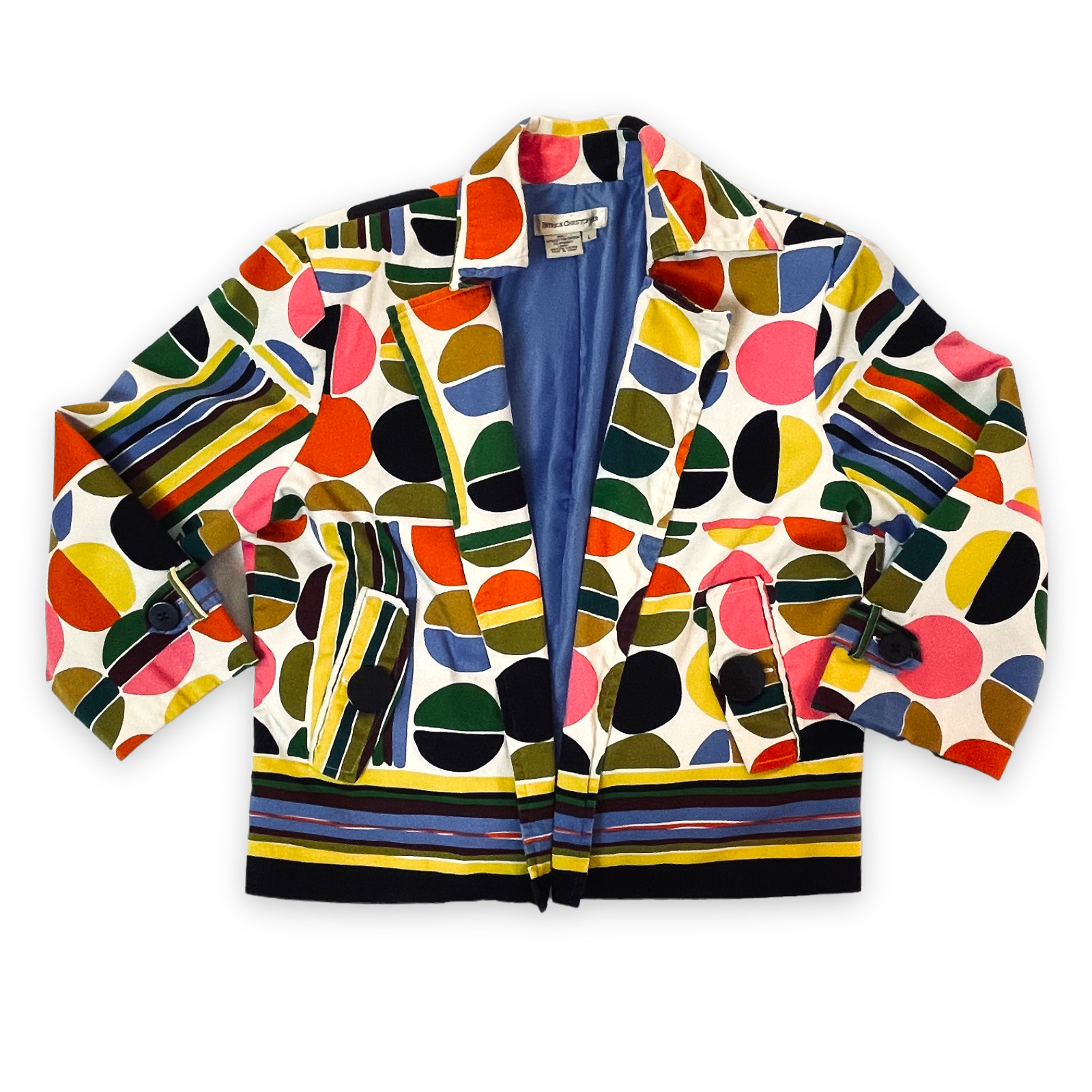 Patrick Christopher Womens Multicolor Artistic Br… - image 1