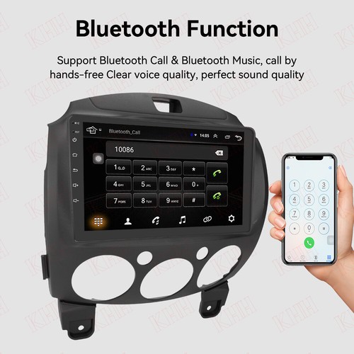8+128G For Mazda 2 2007-2014 Carplay Car Stereo Radio Android 13.0 BT GPS Navi - Picture 13 of 16