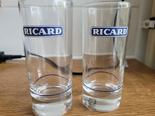 Verre ricrad tube lot de 2