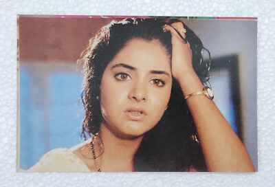 Bollywood Actress- Divya Bharti - Rare Post card #D-19