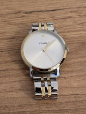 Fossil BQ2467SET Damenuhr Lux Luther Edelstahl Bicolor 34 mm