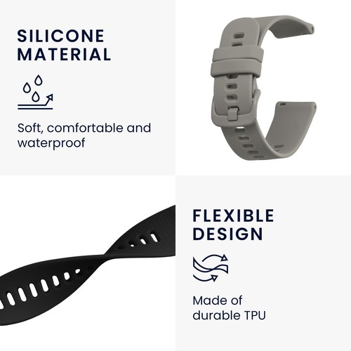 Cinturino per Garmin Venu Sq 2 Music Sq 2 Vivoactive 6 Vivoactive 5 in silicone - Zdjęcie 3 z 8