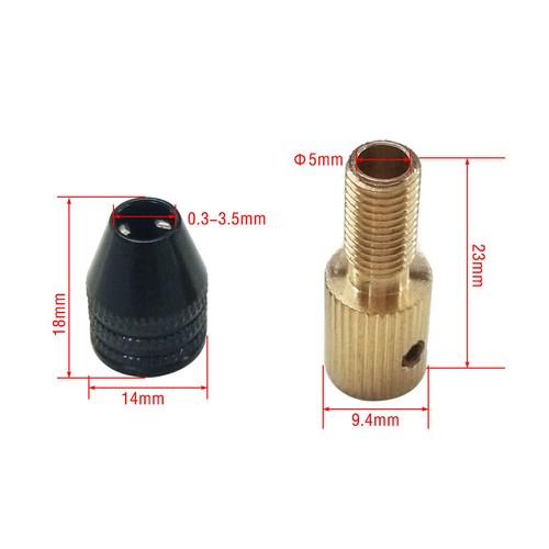 3mm Small Electric Drill Chuck Micro Universal Twist Drill Chuck Hole OK - Picture 5 of 6