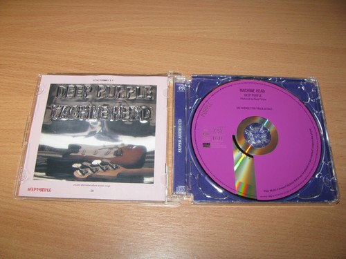 DEEP PURPLE - Machine Head (2003 EMI HYBRID SACD) Led Zeppelin, Gillan, Gilmour - Picture 3 of 5