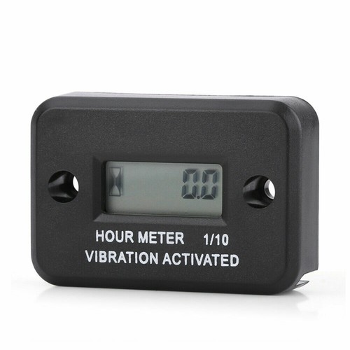 Wireless Digital Vibrating Machine Hour Meter Motorcycle ATV Vibration Gauge ST - Picture 4 of 9