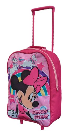 Disney KIDS BOYS GIRLS CABIN TROLLEY CASE WHEELED BAG SUITCASE HAND LUGGAGE - Picture 7 of 51