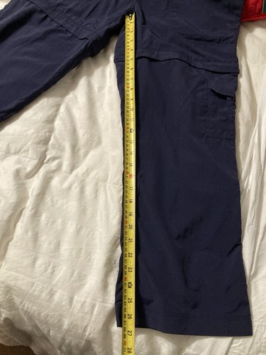 Magellan Outdoors Women’s NWT Size 8 Navy Blue Zip Off Legs Gorpcore Hiking - Picture 12 of 21