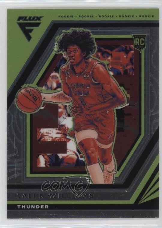 2022-23 Panini Flux Rookies Jalen Williams #224 14mf