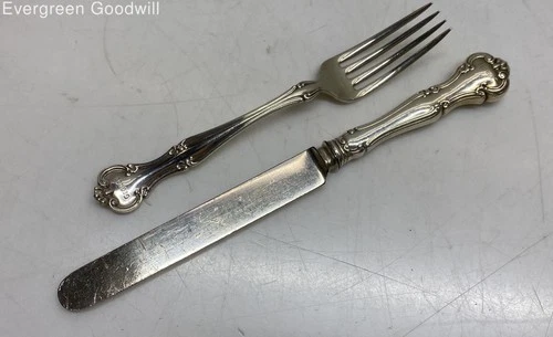 Gorham Sterling Silver Fork and Knife 76 Grams